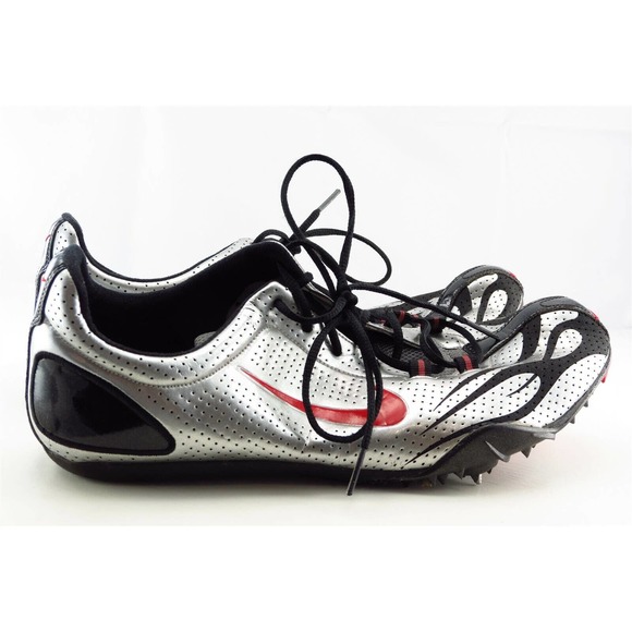 Nike Shoes Size 12.5 M Silver Track and‎ Field Synthetic Men - Picture 3 of 7